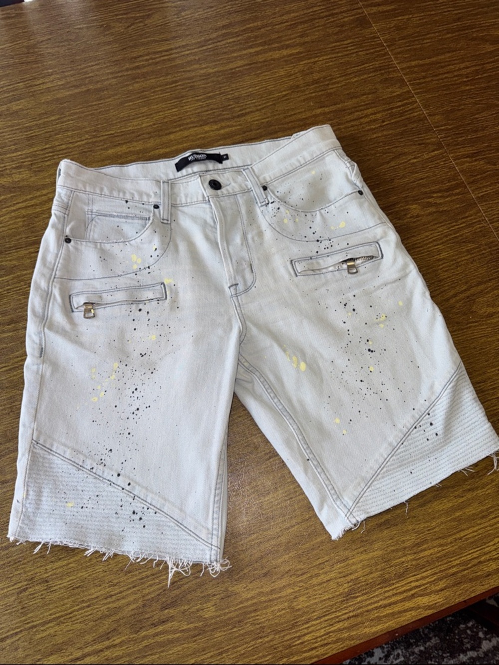 Hudson Jeans Light Denim Shorts